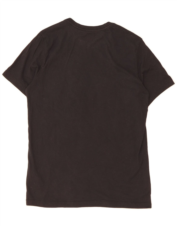 NIKE Mens Dri Fit Graphic T-Shirt Top Medium Black Cotton Vintage Nike and Second-Hand Nike from Messina Hembry 