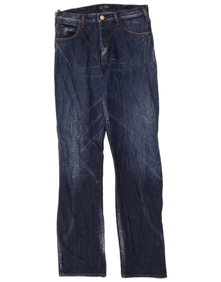 Armani Ανδρικό τζιν ίσιο W32 L35 Navy Blue