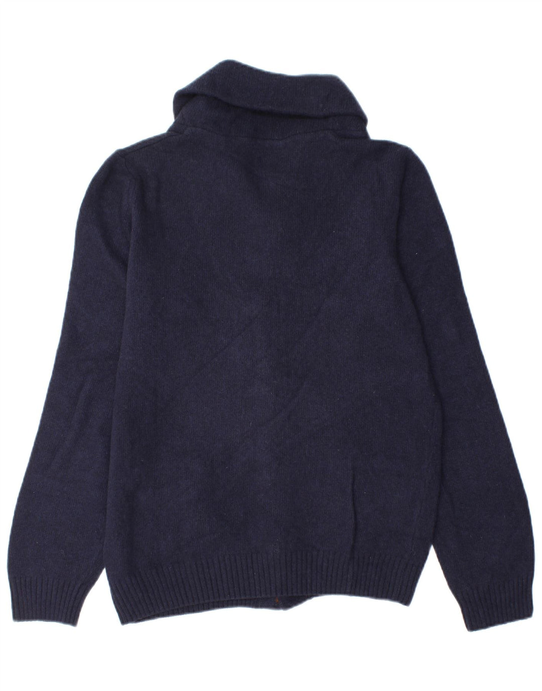 Ανδρικό πουλόβερ με ζακέτα Brooksfield IT 48 Small Navy Blue Wool
