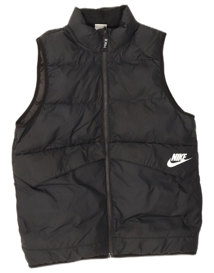 Nike Boys Padded Gilet 13-14 Years XL Μαύρος πολυεστέρας