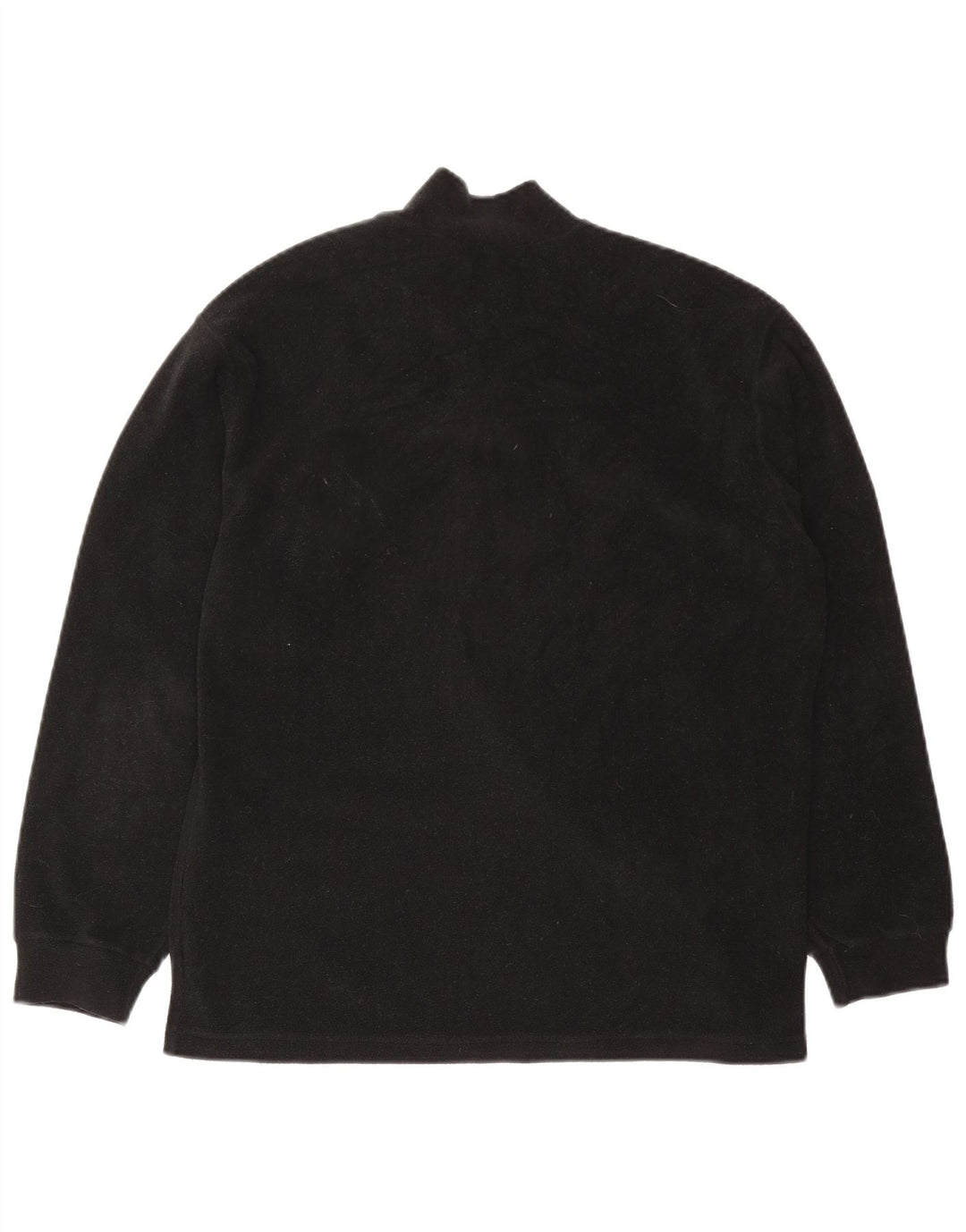 Fila Ανδρικό φερμουάρ Fleece Jumper Μεσαίο Μαύρο