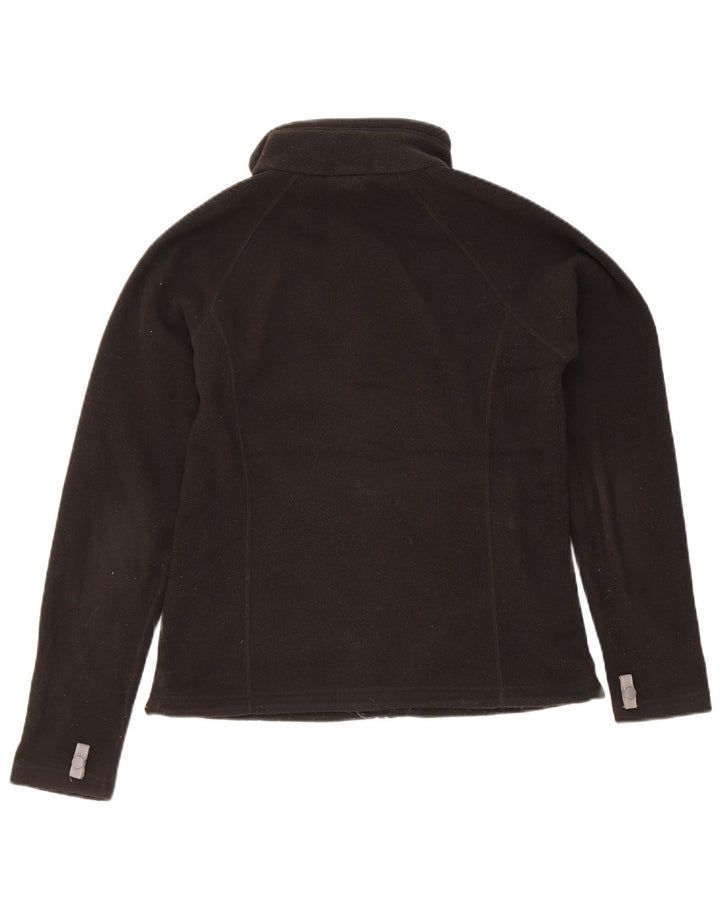 The North Face Womens Liner Fleece Jacket UK 10 Small Black Polyester