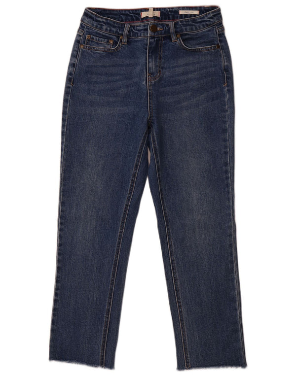 JOULES Γυναικείο Cropped Jeans UK 8 Small W26 L23 Blue Cotton