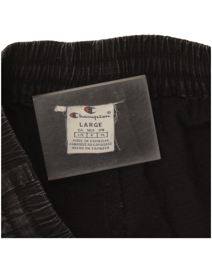 Ανδρικό παντελόνι Champion Joggers Cargo Large W34 L28 Μαύρο