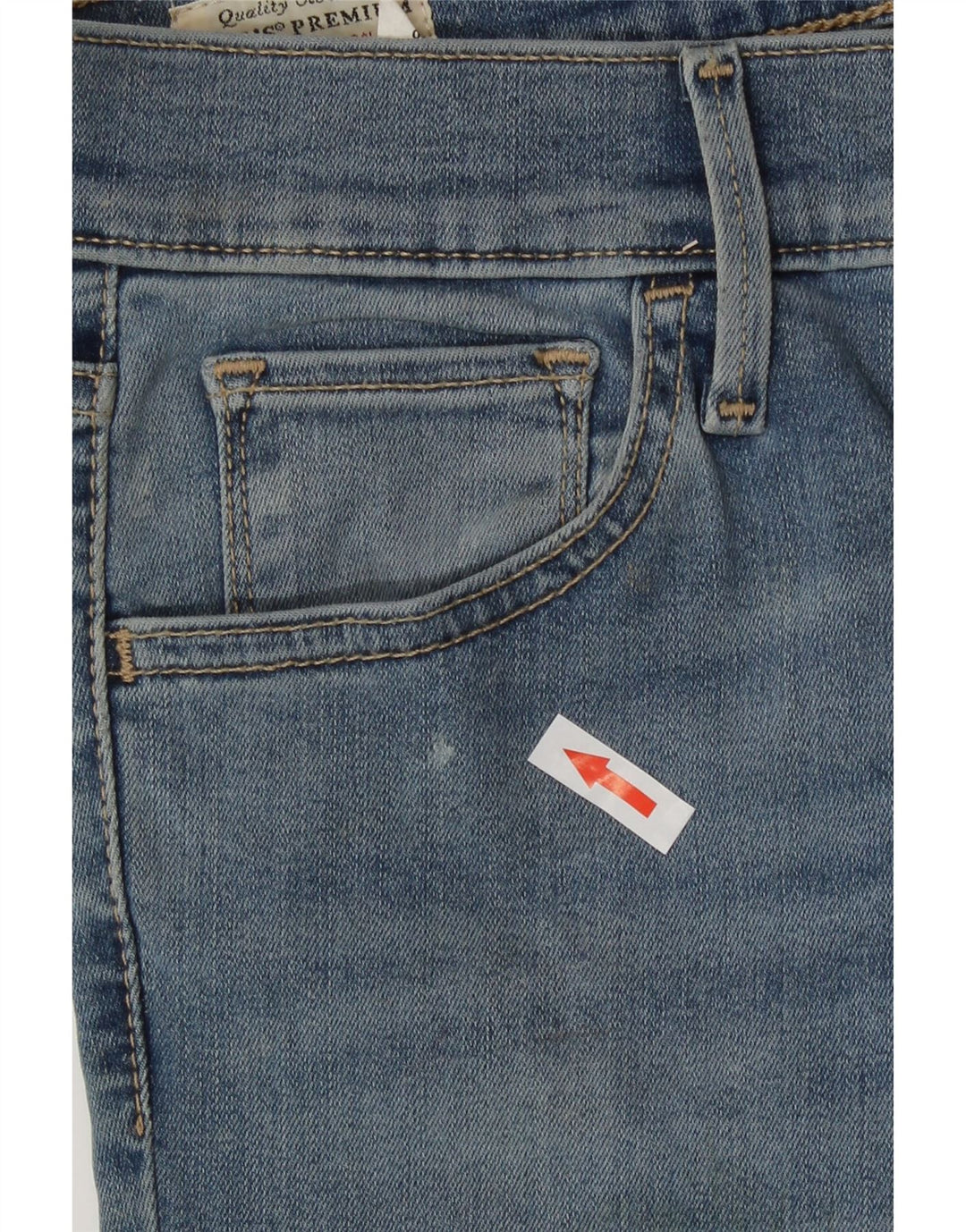 Levi's Womens 720 Super Skinny Jeans W27 L30 Blue