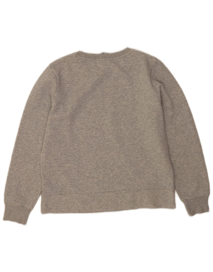 Champion Γυναικεία Γραφική Φούτερ Jumper UK 14 Medium Grey Flecked