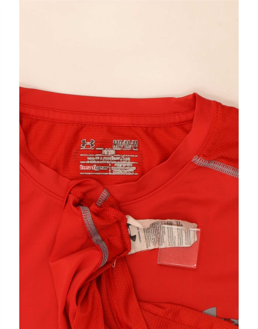 Ανδρικό μπλουζάκι Under Armour Heat Gear Top Μεσαίο Κόκκινο Πολυεστέρας