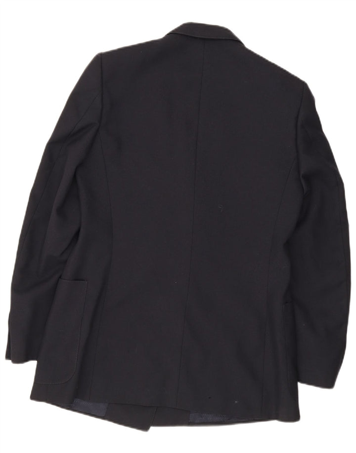 Vintage Ανδρικό Διπλό Μπουφάν Blazer IT 48 Medium Navy Blue