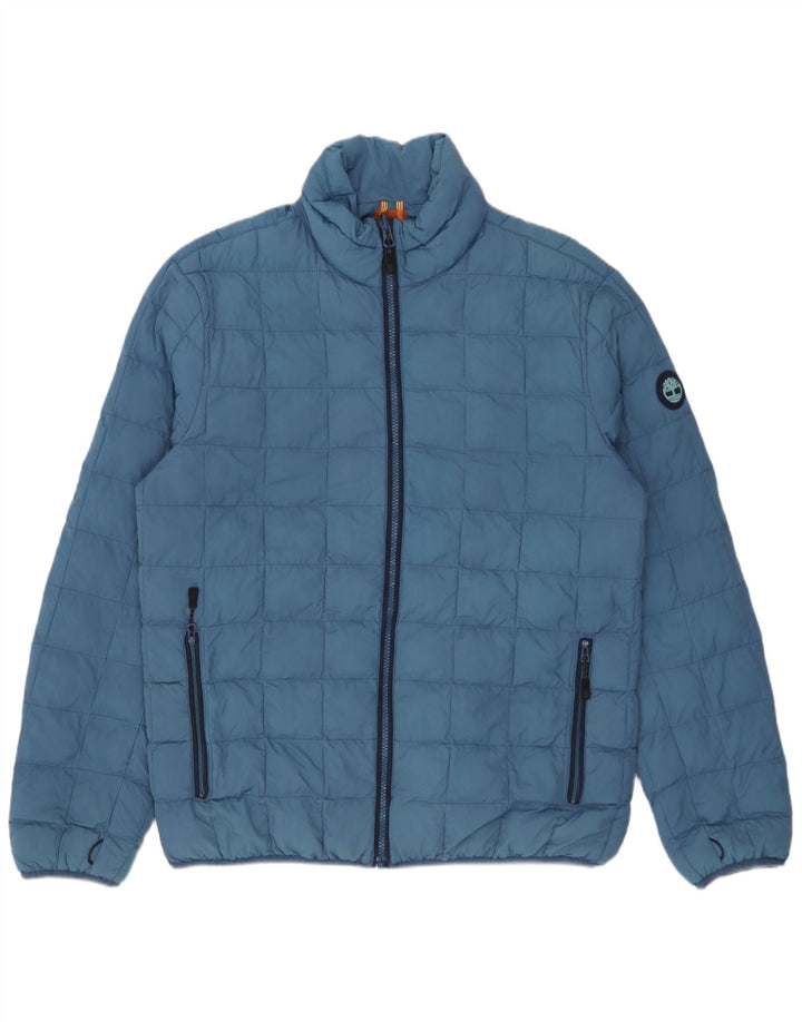Ανδρικό μπουφάν Timberland Liner με επένδυση UK 38 Medium Blue Nylon