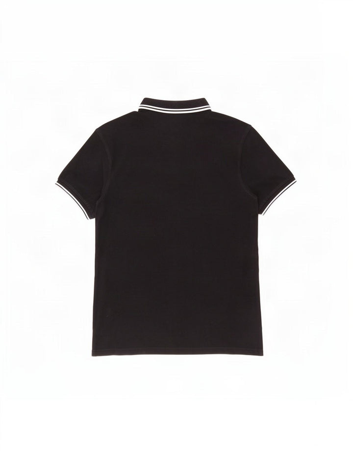Fred Perry Ανδρικό Πόλο Μπλουζάκι Μεσαίο Μαύρο Βαμβακερό