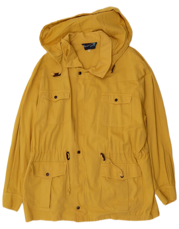 Colombus Ανδρικό κουκούλα Utility Jacket UK 38 Medium Yellow Cotton