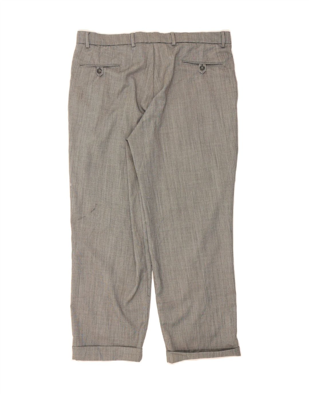DOCKERS Mens Pegged Casual Trousers W38 L30 Grey Polyester Vintage Dockers and Second-Hand Dockers from Messina Hembry 