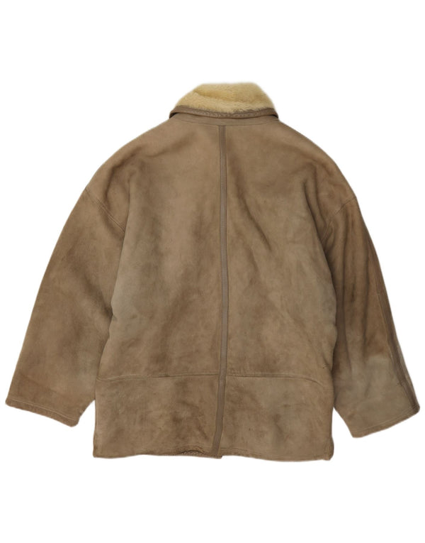 Γυναικείο Shearling Jacket Genny US 6 Medium Grey Leather