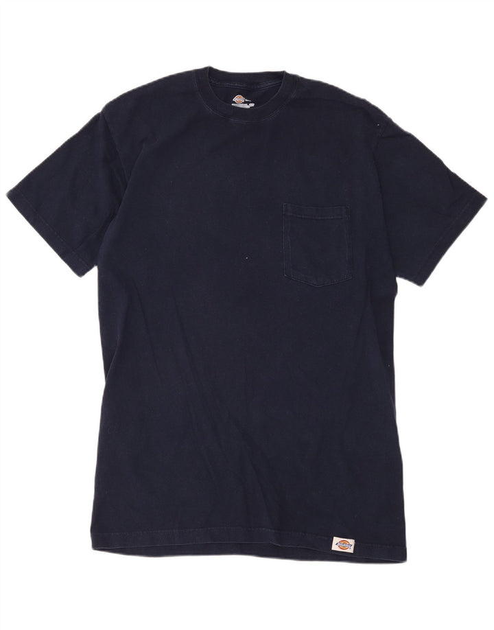 Ανδρικό T-Shirt Dickies Top Large Navy Blue από βαμβάκι