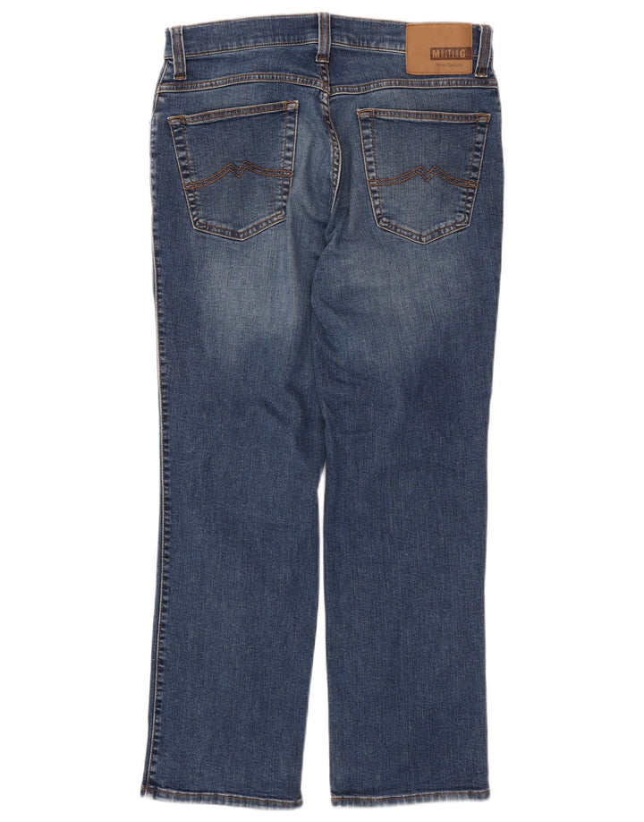 MUSTANG Ανδρικό Oklahoma Straight Jeans W34 L30 Μπλε βαμβακερό