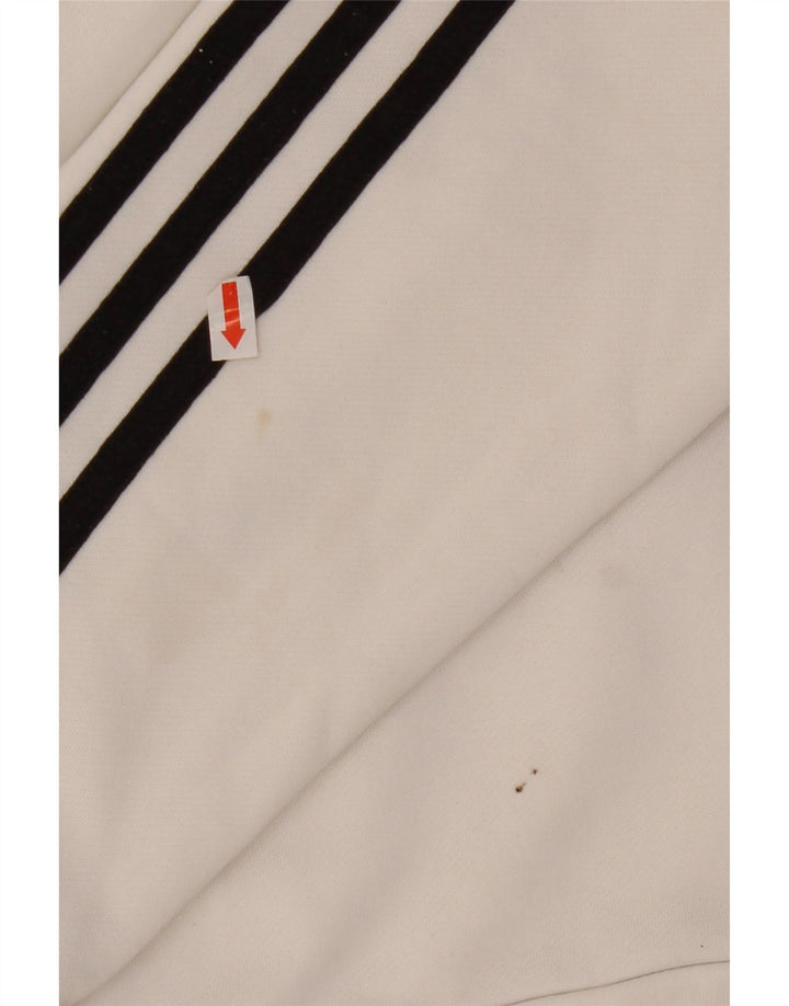 Γυναικεία φόρμα ADIDAS Climalite Top Jacket UK 16/18 Large White