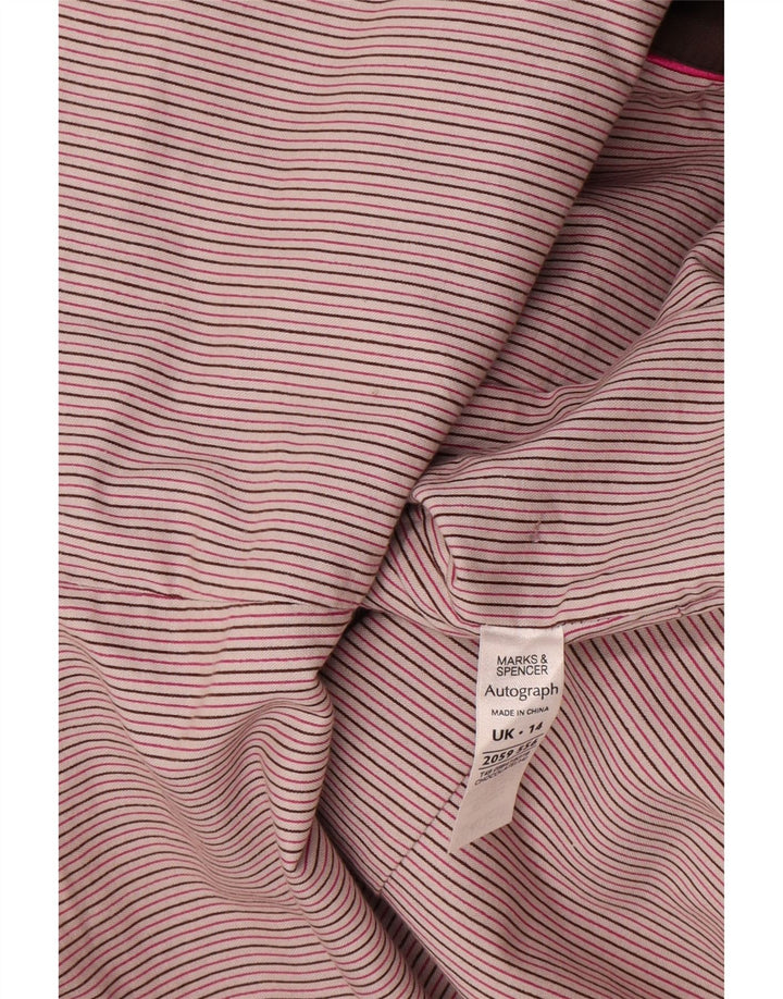 Marks & Spencer Γυναικεία καμπαρντίνα Autograph UK 14 Βαμβακερό μεσαίο καφέ