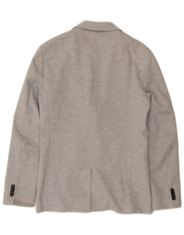 Zara Ανδρικό σακάκι με 2 κουμπιά σακάκι UK 38 Medium Grey