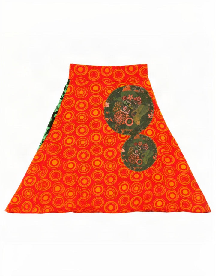 Γυναικεία φούστα Desigual Abstract Pattern A-Line Medium W26 Πολύχρωμη