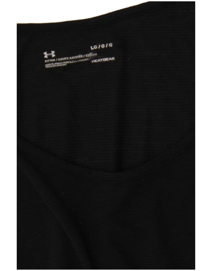 Under Armour Ανδρικό γιλέκο Heat Gear Top Large Μαύρο