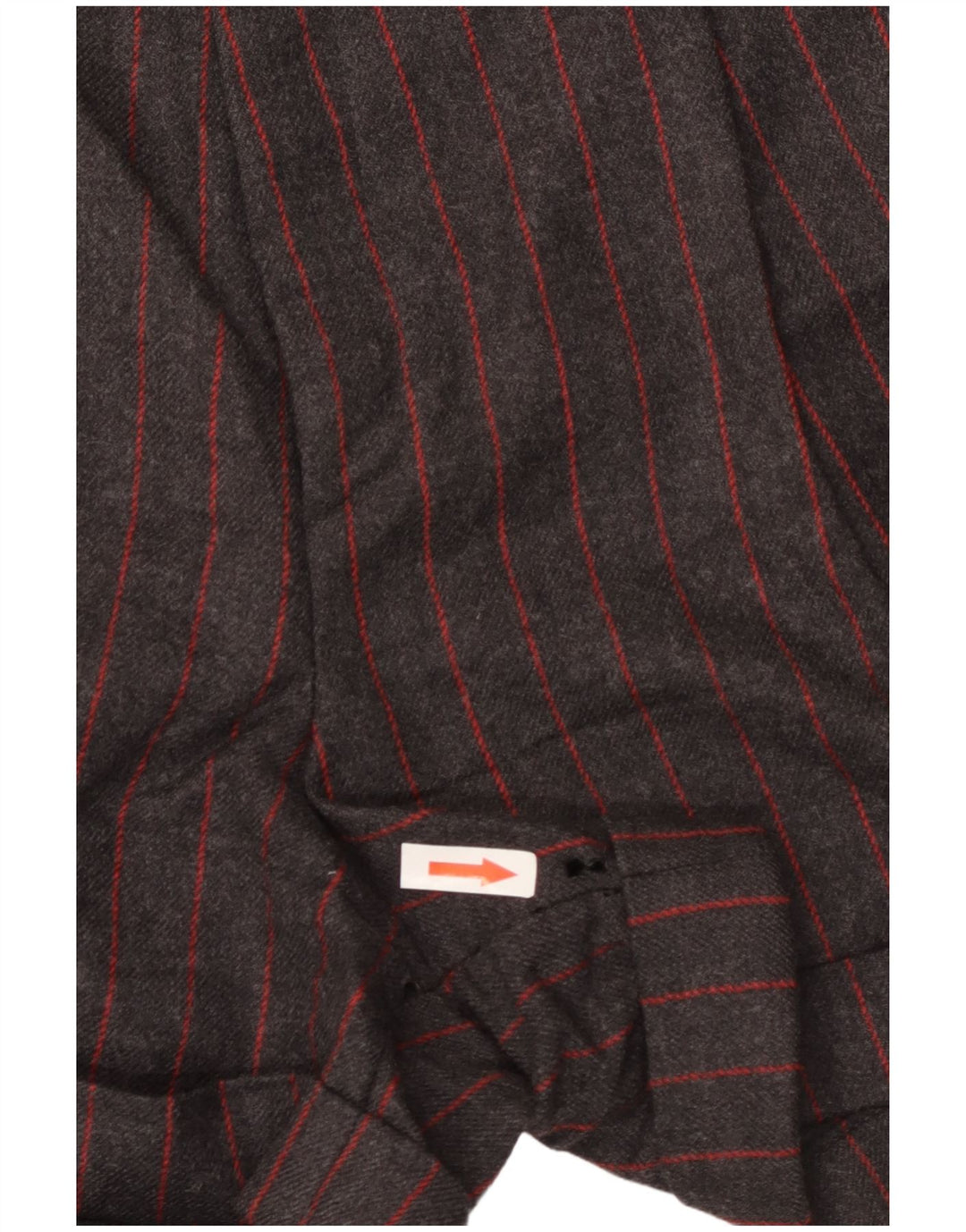 Γυναικείο σετ 2 τεμαχίων Aria διπλό στήθος UK 14 Medium W26 Γκρι ριγέ μαλλί