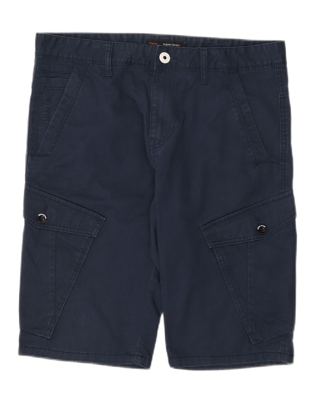 Angelo Litrico Ανδρικό σορτς Cargo W34 Μεγάλο Βαμβακερό Navy Blue