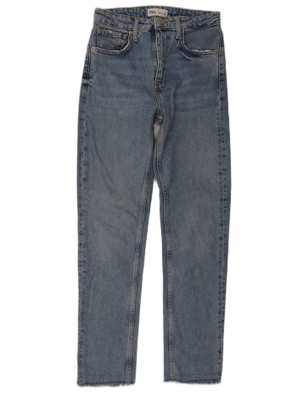 ZARA Γυναικείο Slim Jeans EU 34 2XS W24 L27 Blue