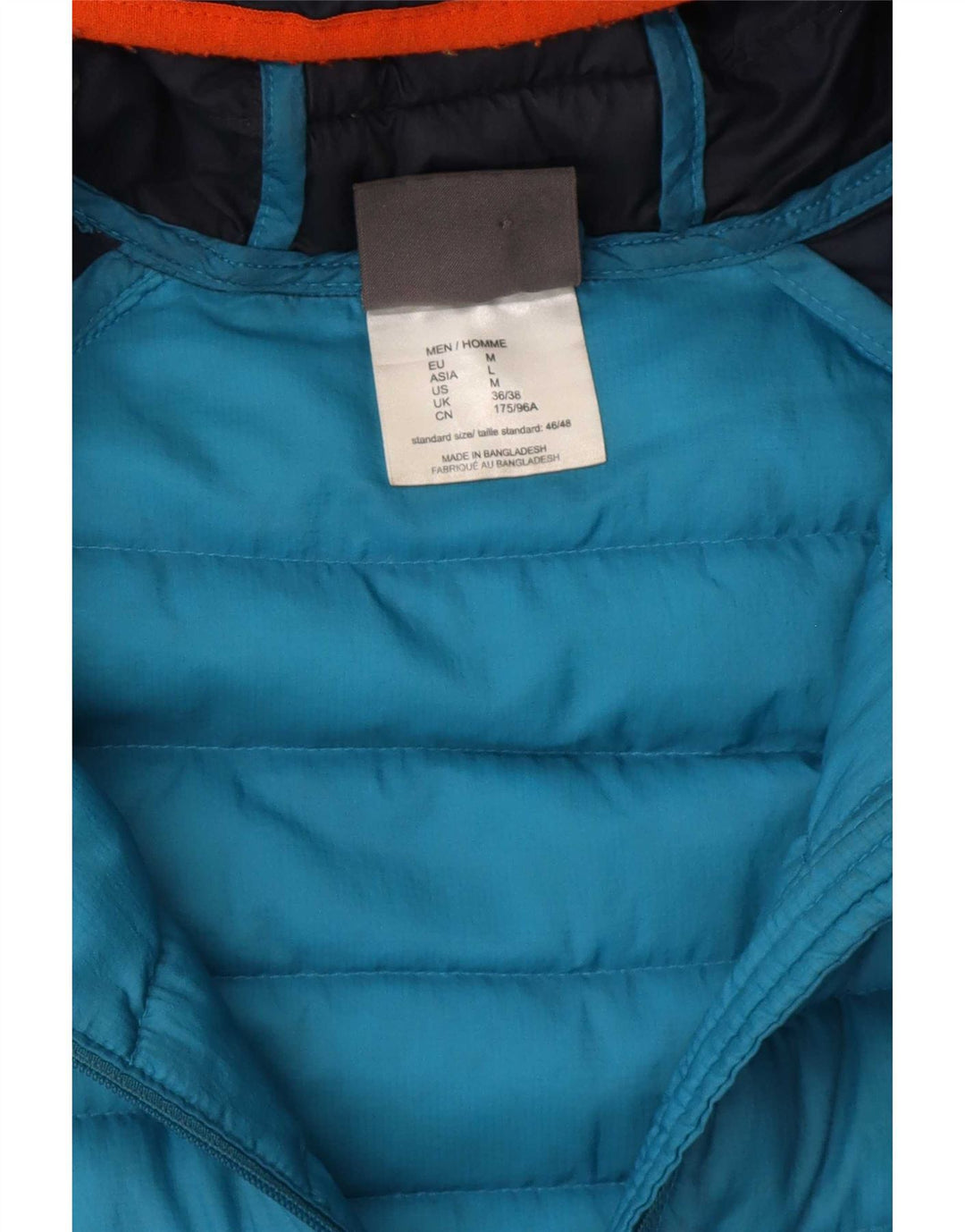 Jack Wolfskin Ανδρικό μπουφάν με κουκούλα UK 36/38 Medium Blue Colourblock