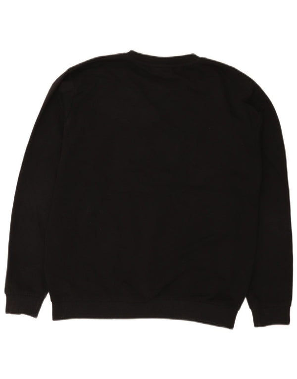 Fila Boys Graphic Φούτερ Jumper 13-14 ετών Μαύρο Βαμβακερό