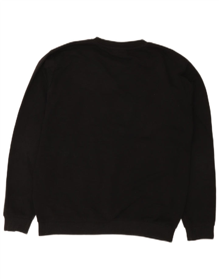 Fila Boys Graphic Φούτερ Jumper 13-14 ετών Μαύρο Βαμβακερό