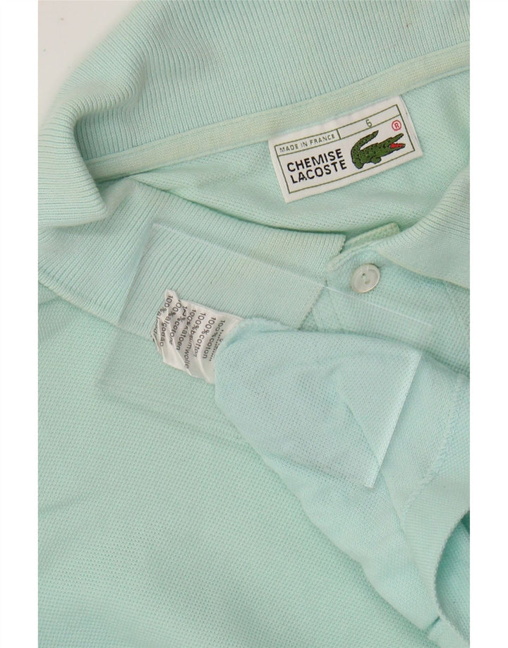 Ανδρικό μπλουζάκι πόλο LACOSTE, μέγεθος 6 XL, βαμβακερό τιρκουάζ
