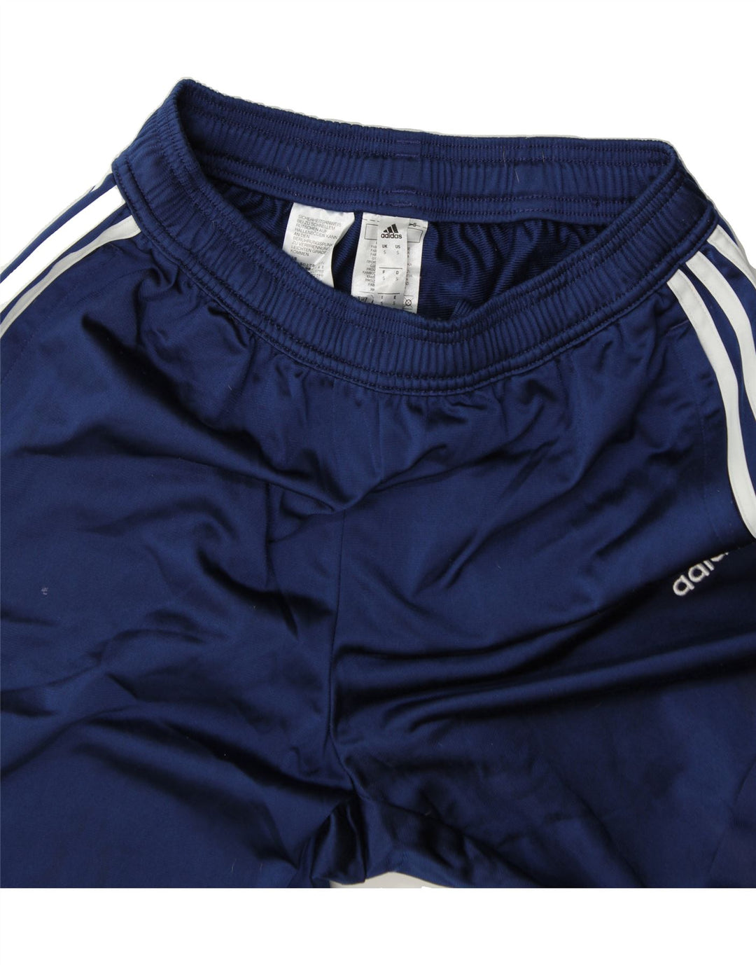 ADIDAS Mens Tracksuit Trousers Small Blue Polyester Vintage Adidas and Second-Hand Adidas from Messina Hembry 