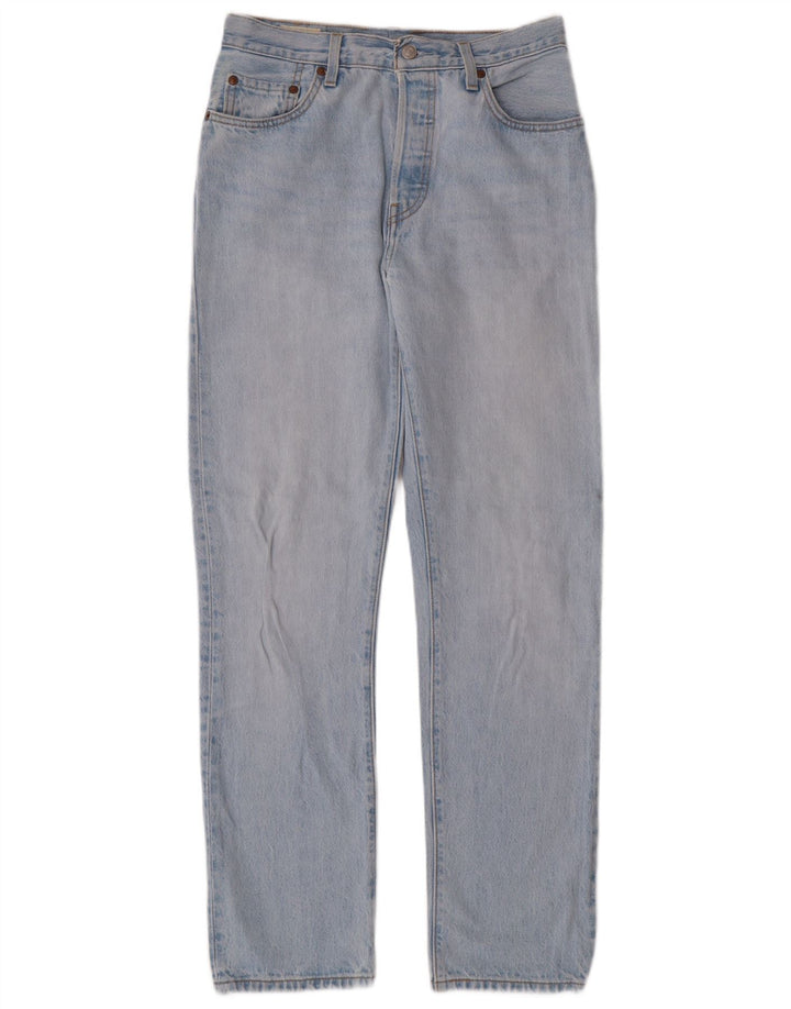 LEVI'S Γυναικείο ίσιο τζιν W28 L30 Μπλε βαμβακερό