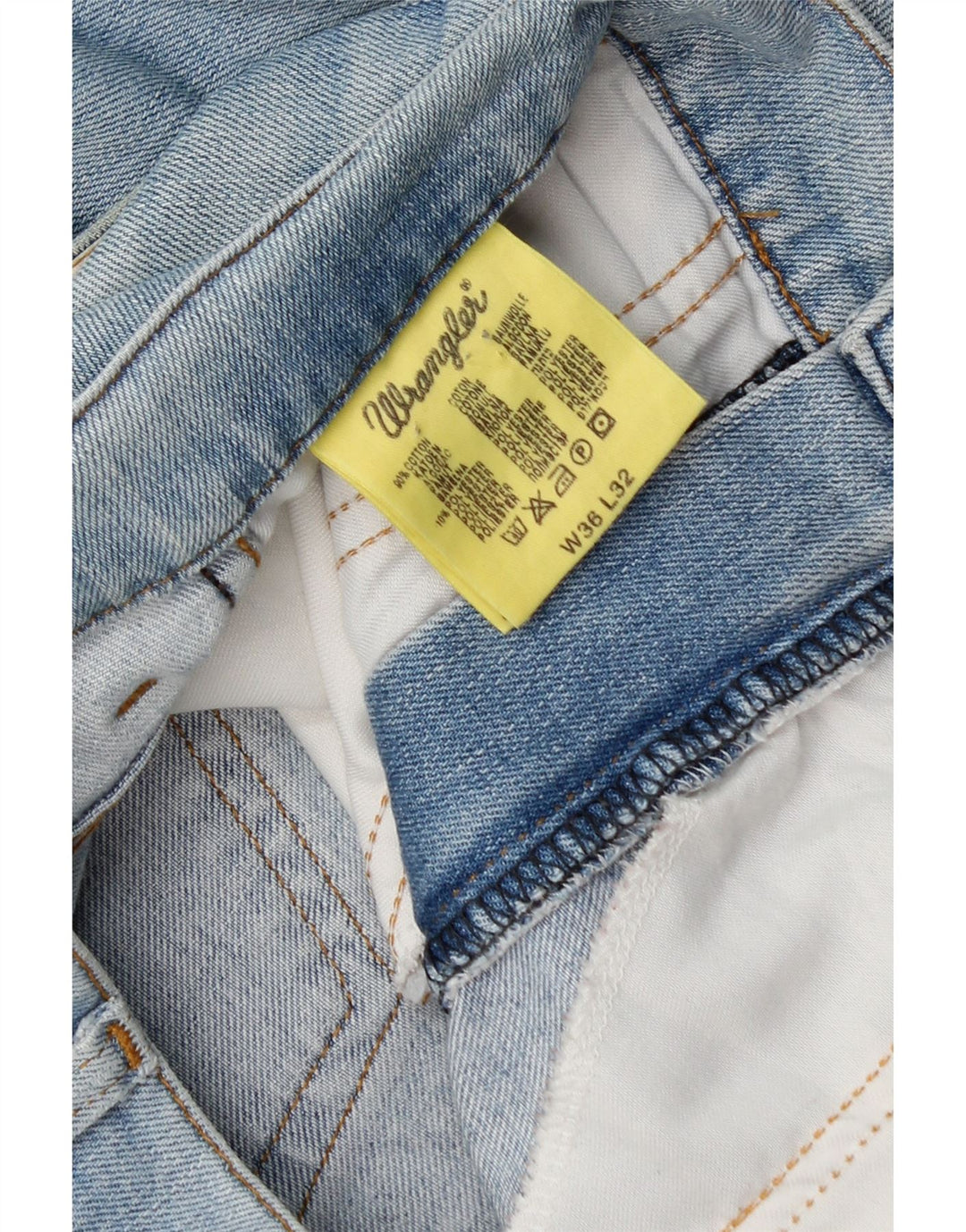 Wrangler Ανδρικό Texas Straight Jeans W36 L32 Μπλε βαμβακερό