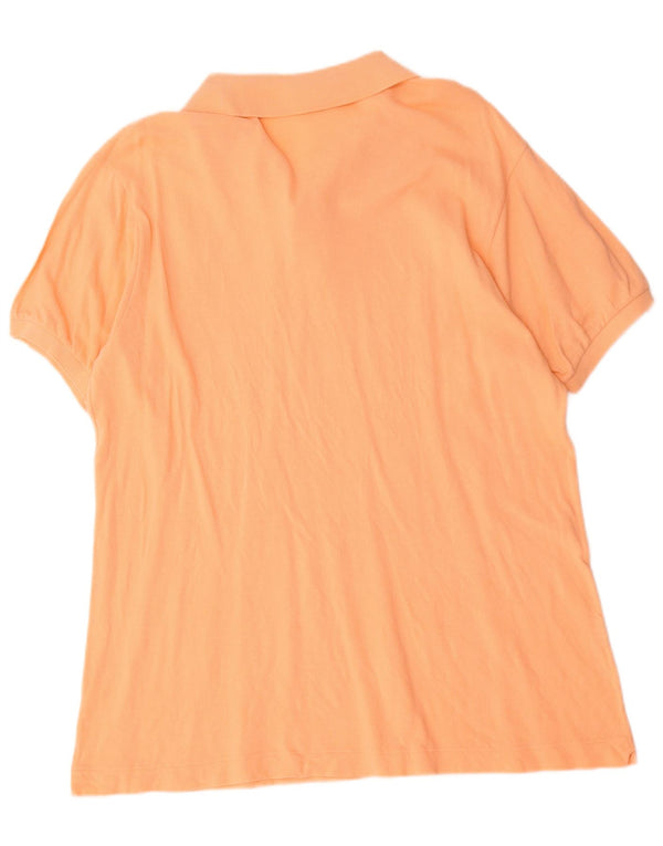 Ανδρικό πουκάμισο πόλο Lacoste, μέγεθος 6 XL, πορτοκαλί βαμβακερό