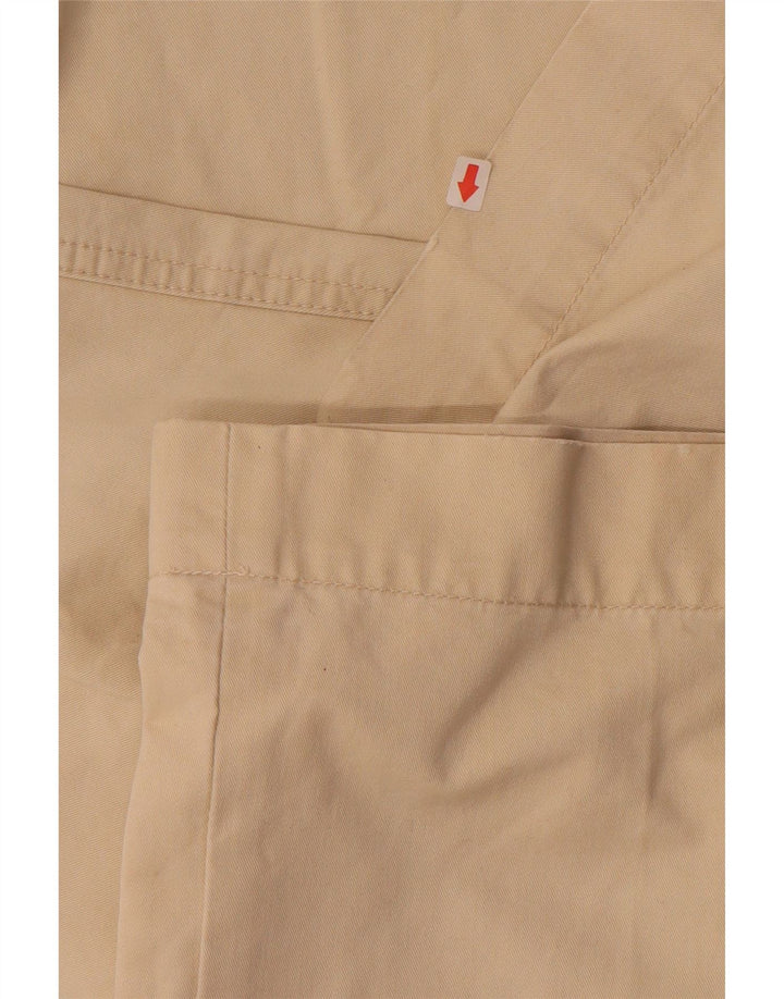 MASSIMO DUTTI Γυναικείο ίσιο παντελόνι Chino EU 42 Large W32 L33 Beige