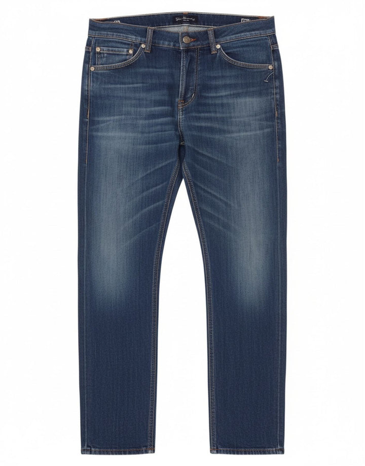 Dondup Ανδρικό Slim Jeans W35 L30 Blue Polyester