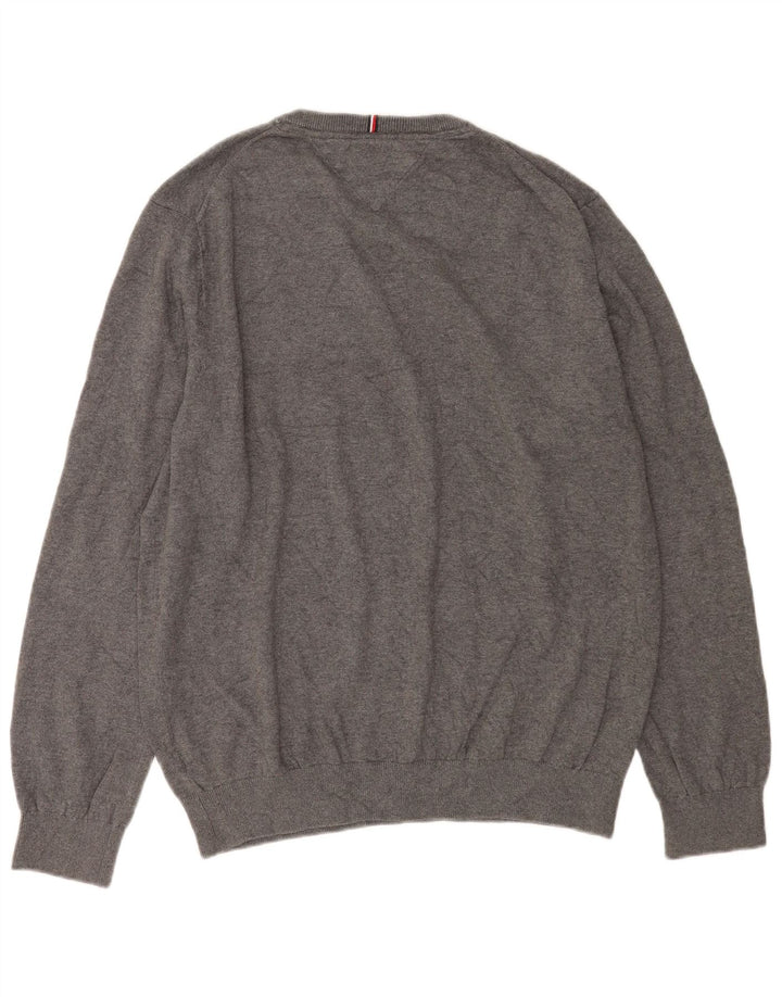 Ανδρικό πουλόβερ Tommy Hilfiger Crew Neck Jumper XL Grey