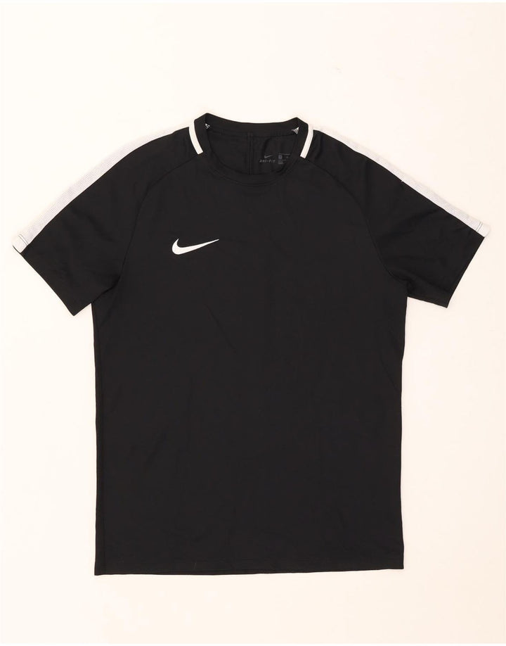 Ανδρικό T-Shirt Nike Dri Fit Τοπ μεσαίου μαύρου χρώματος πολυεστέρας