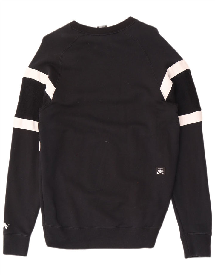 Ανδρικό φούτερ Nike Jumper, μεσαίο μαύρο χρώμα, βαμβακερό