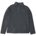 Weird Fish Γυναικεία φούτερ με φερμουάρ Jumper UK 12 Medium Grey Polyester