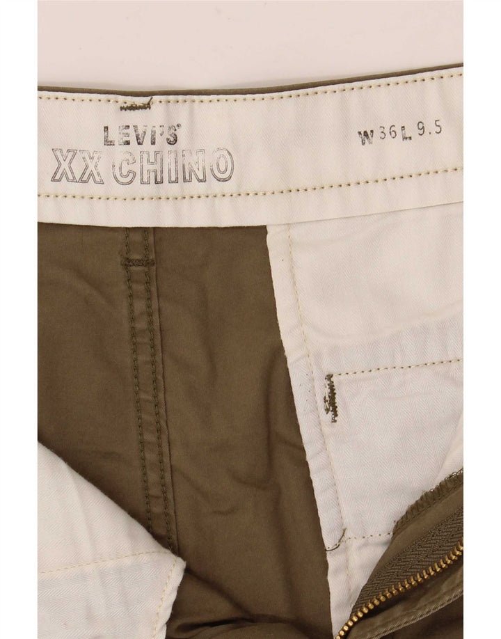 Ανδρικό σορτς chino Levi's W36 μεγάλο χακί βαμβακερό