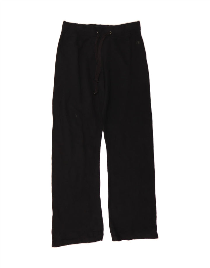 CHAMPION Womens Tracksuit Trousers UK 12 Medium  Black Cotton Vintage Champion and Second-Hand Champion from Messina Hembry 