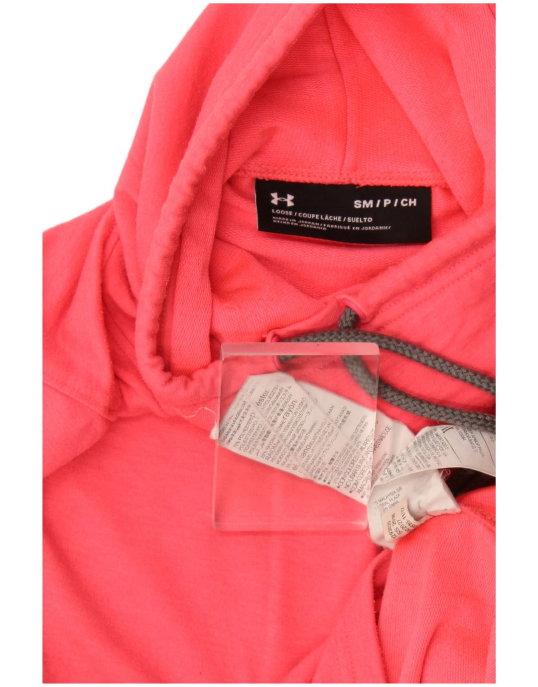 Under Armour Γυναικεία φούτερ με ρολό λαιμόκοψη Jumper UK 10 Small Pink Polyester