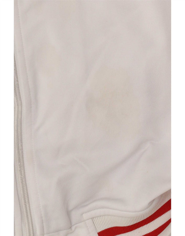 Ανδρική φόρμα Kappa Top Jacket 2XL White Colourblock Polyester