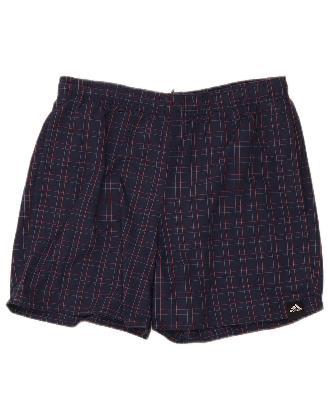 Ανδρικό αθλητικό σορτς Adidas Small Navy Blue Check Polyamide
