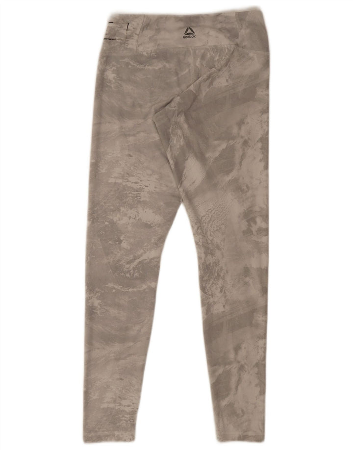 Reebok Γυναικεία Κολάν UK 8/10 Small Grey Tie Dye