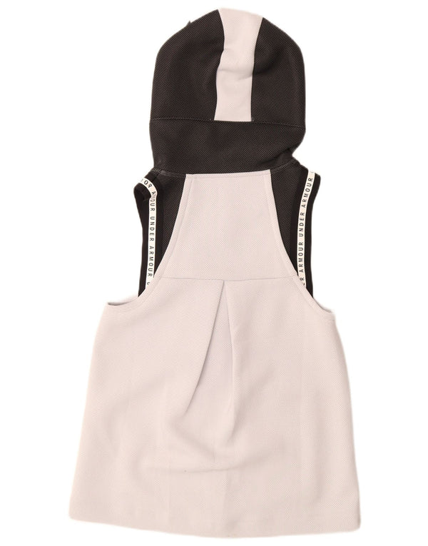 Under Armour Γυναικεία αθλητική φόρμα με κουκούλα Top Jacket UK 6 XS White Colourblock