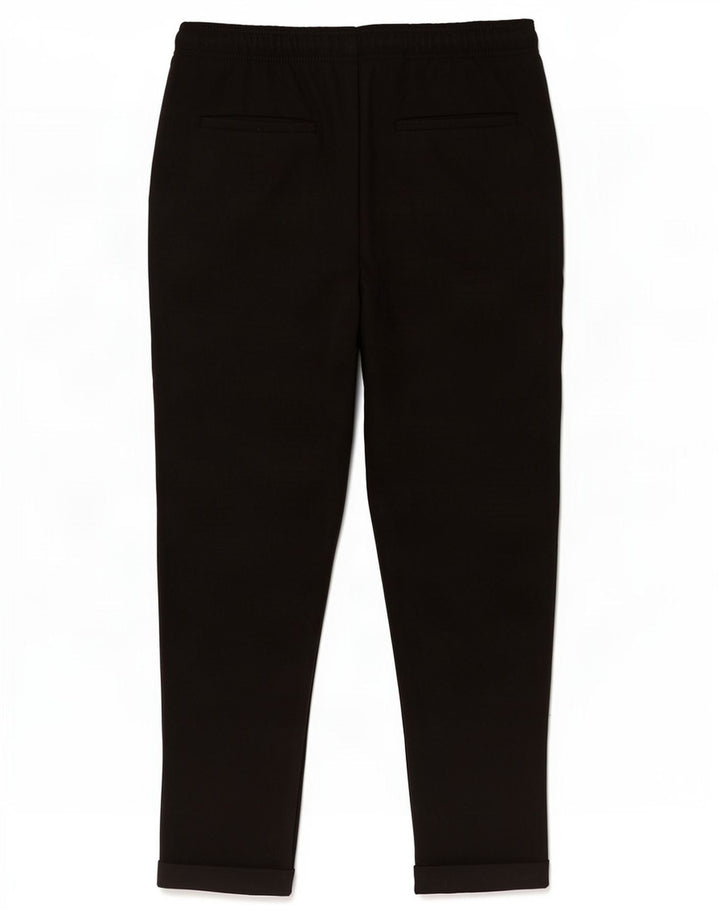 Ανδρικό παντελόνι Zara Slim Cropped Medium W32 L26 Μαύρο Πολυεστέρας