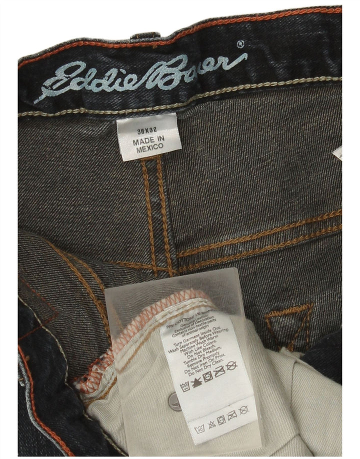 Ανδρικό τζιν ίσιο Eddie Bauer W38 L32 Navy Blue Cotton